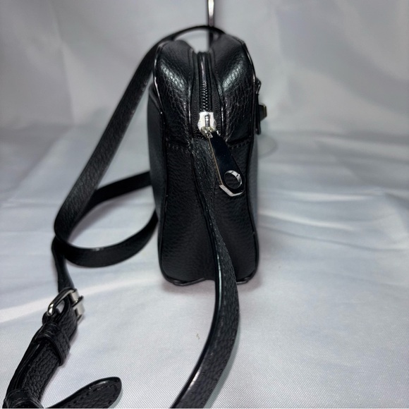 Rebecca Minkoff Black Square Pebbled Leather Crossbody bag - Picture 3 of 10